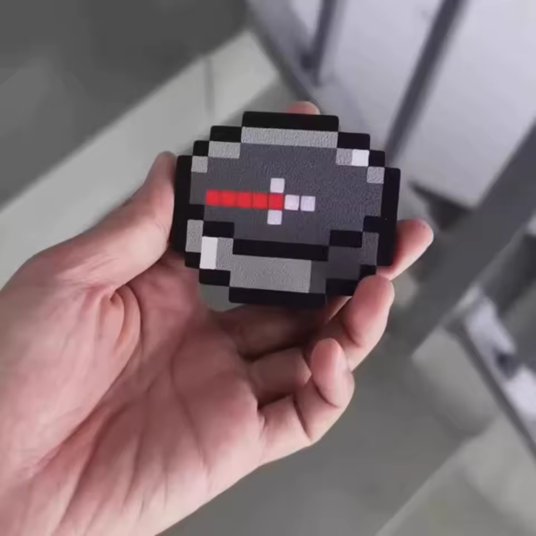 Brújula pixel art